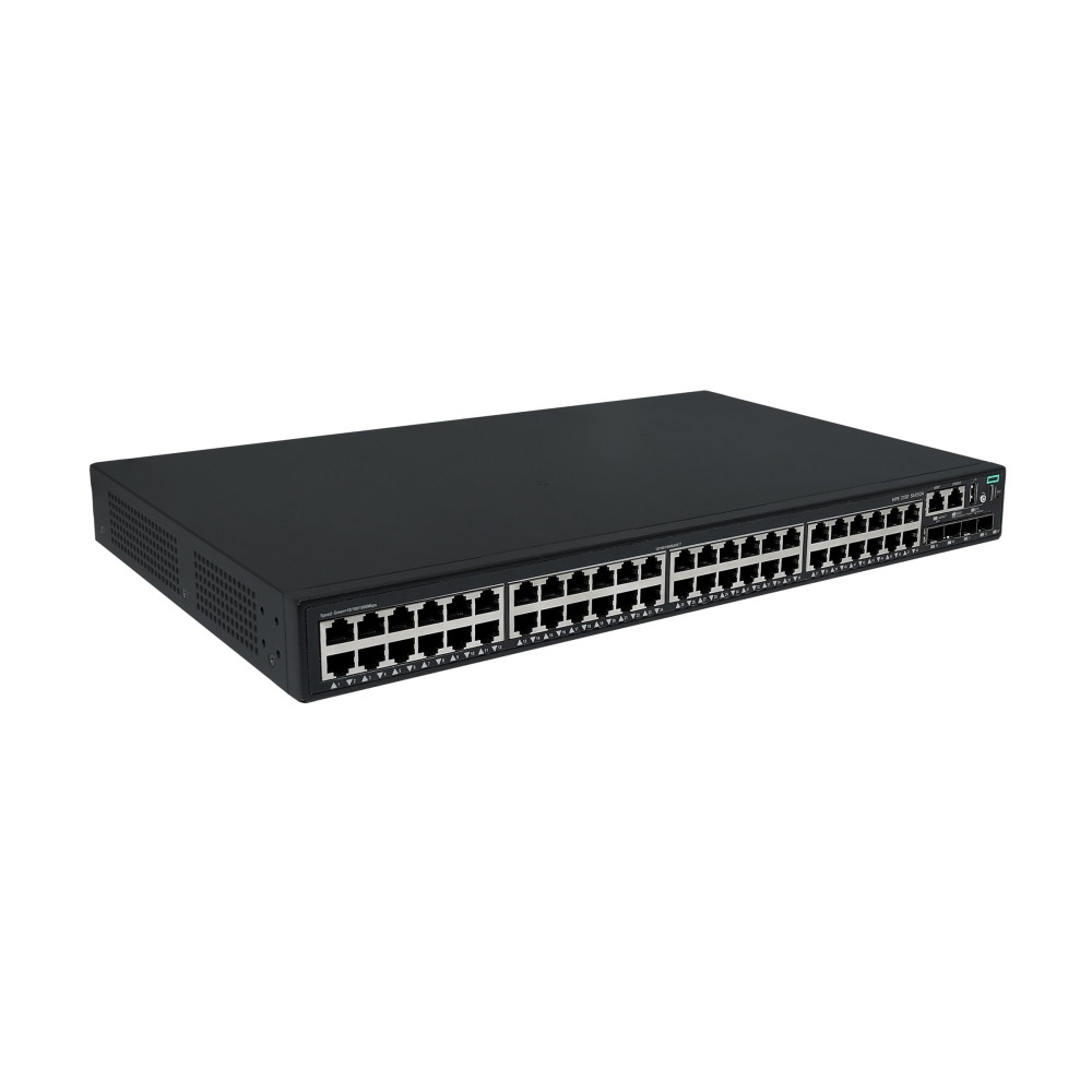 Produktbild för HPE Networking Comware 2150 48p 10M/100M/1G 4p SFP+ 1G/10G - switch - 48 portar - Administrerad - rackmonterbar