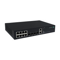 Produktbild för HPE Networking Comware 2150 8p 10M/100M/1G 2p SFP 1G 2p SFP+ 1G/10G - switch - 8 portar - Administrerad - rackmonterbar