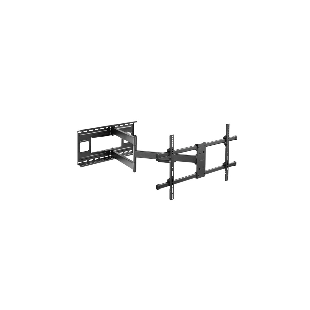 Produktbild för LogiLink monteringssats - fullständig rörelse - för LCD-TV/välvd LCD-TV - svart