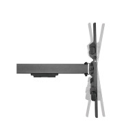 Produktbild för LogiLink monteringssats - fullständig rörelse - för LCD-TV/välvd LCD-TV - svart