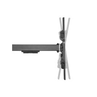 Produktbild för LogiLink monteringssats - fullständig rörelse - för LCD-TV/välvd LCD-TV - svart