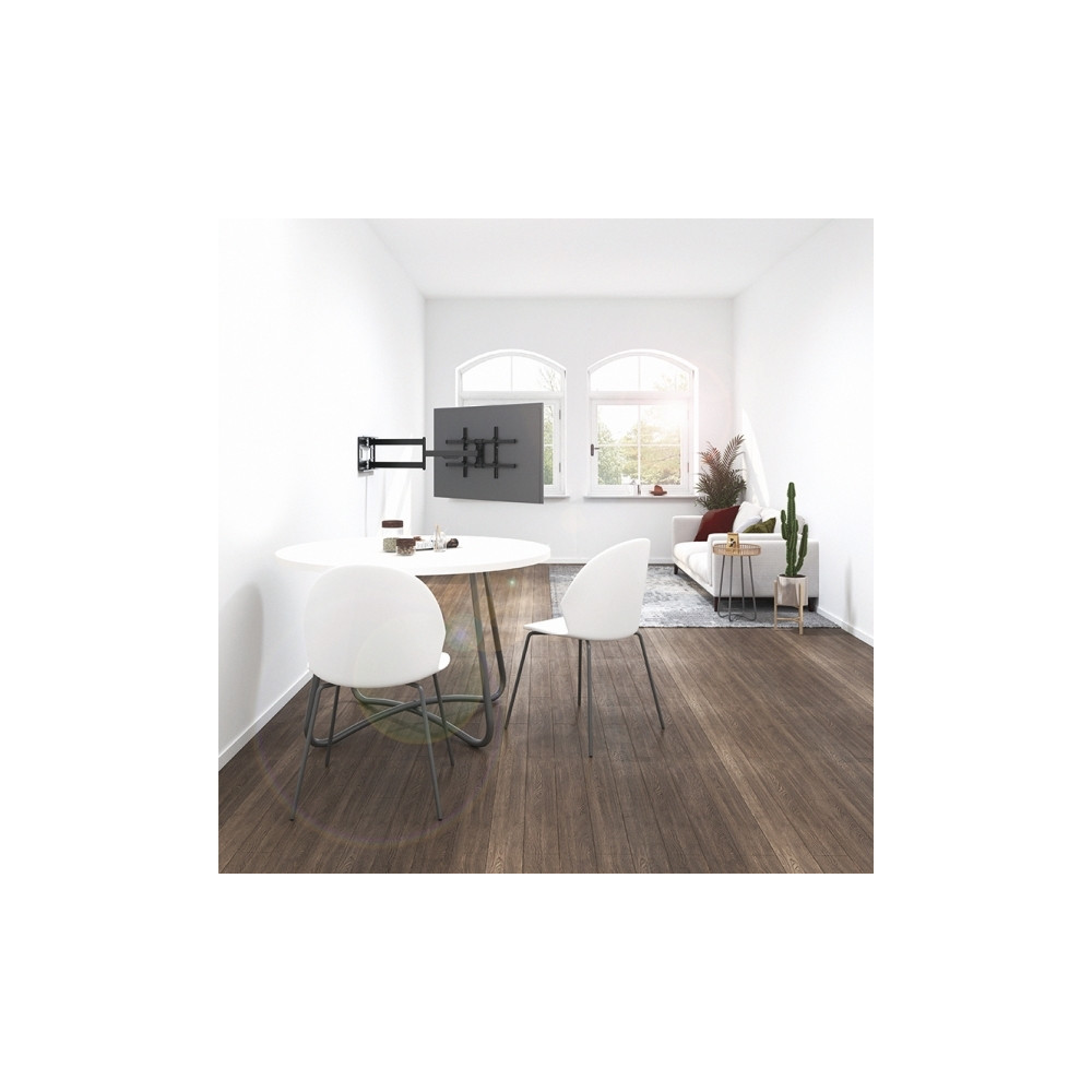 Produktbild för LogiLink monteringssats - fullständig rörelse - för LCD-TV/välvd LCD-TV - svart