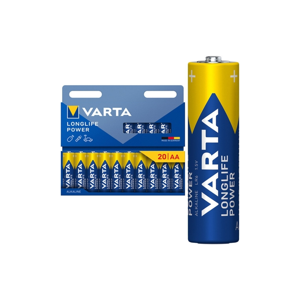Produktbild för Varta 04906 121 720, Engångsbatteri, LR06, Alkalisk, 1,5 V,...