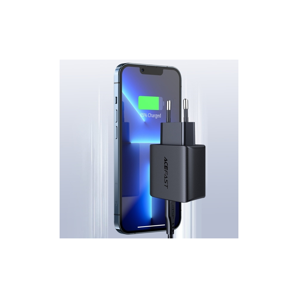 Produktbild för Acefast snabbladdare USB Type C 20W Power Delivery vit (A1 E...