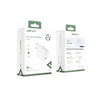 Produktbild för Acefast snabbladdare USB Type C 20W Power Delivery vit (A1 E...