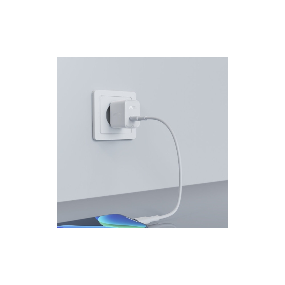 Produktbild för Acefast snabbladdare USB Type C 20W Power Delivery vit (A1 E...
