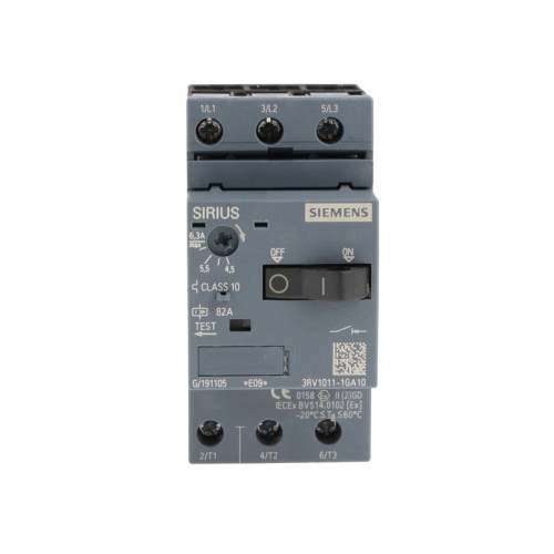 Siemens Siemens 3RV1011-1GA10 Strömbrytare 1 st 3 x strömbrytare Ins...
