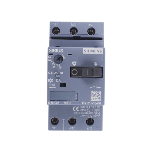 Siemens Siemens 3RV1011-1EA10 Strömbrytare 1 st 3 x strömbrytare Ins...