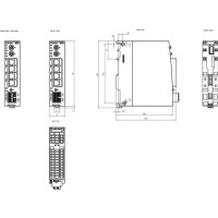 Produktbild för Siemens 6GK5876-4AA10-2BA2, IP20, 188 mm, 193 mm, 168 mm, 39...
