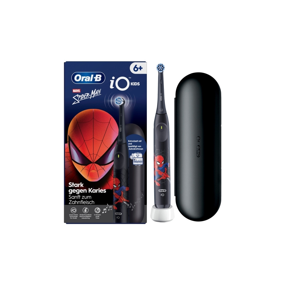 Produktbild för Oral-B iO Kids Spiderman, Barn, Roterande tandborste, Daglig...