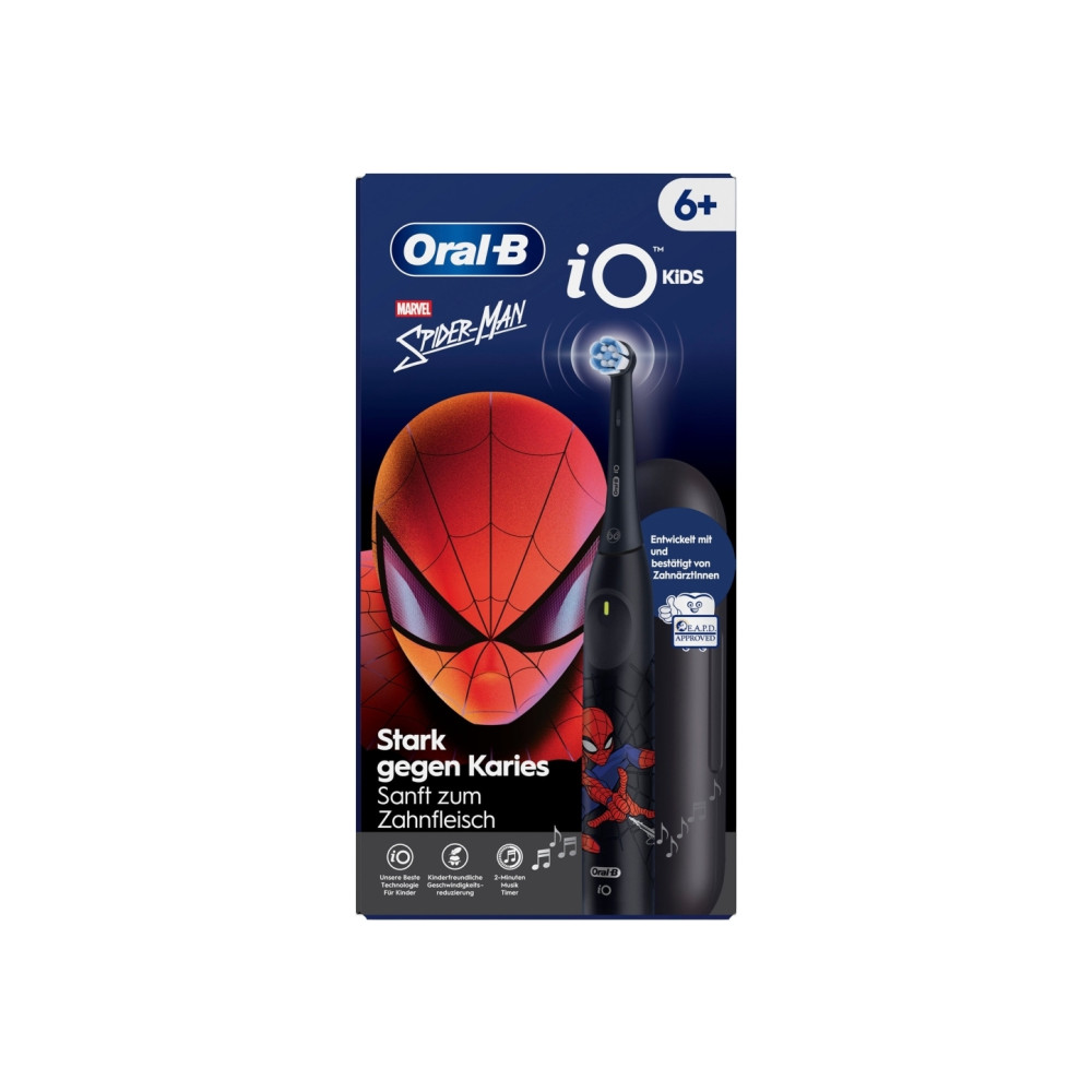 Produktbild för Oral-B iO Kids Spiderman, Barn, Roterande tandborste, Daglig...