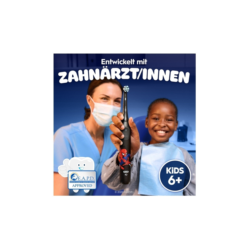 Produktbild för Oral-B iO Kids Spiderman, Barn, Roterande tandborste, Daglig...