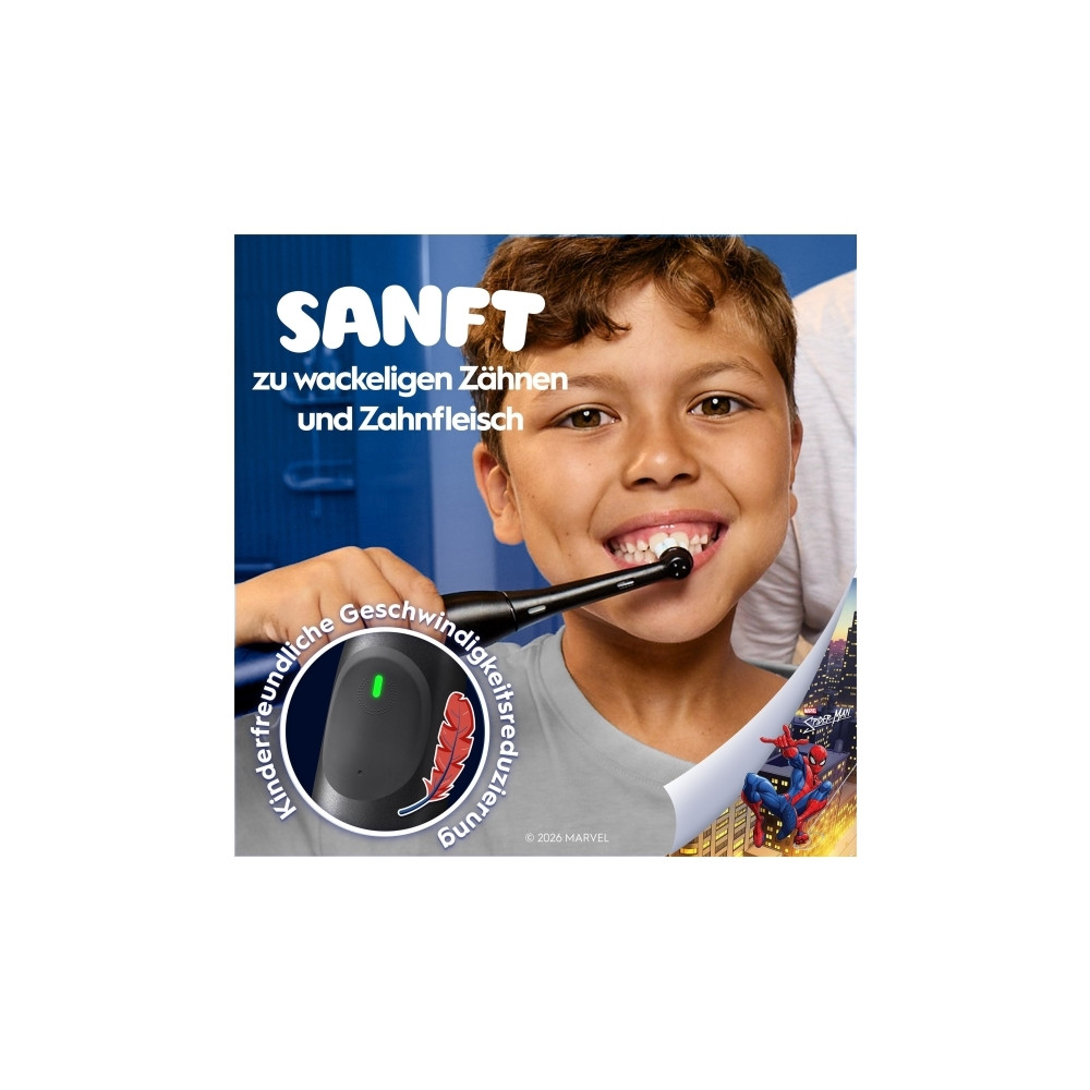 Produktbild för Oral-B iO Kids Spiderman, Barn, Roterande tandborste, Daglig...