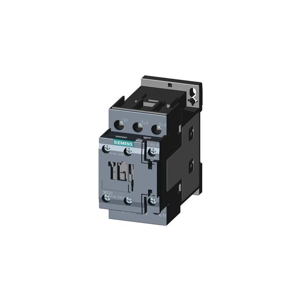 Produktbild för Kontaktor 5.5kW/400V ac 230V, 1NO/1NC, 3-polet, Størrelse S0...