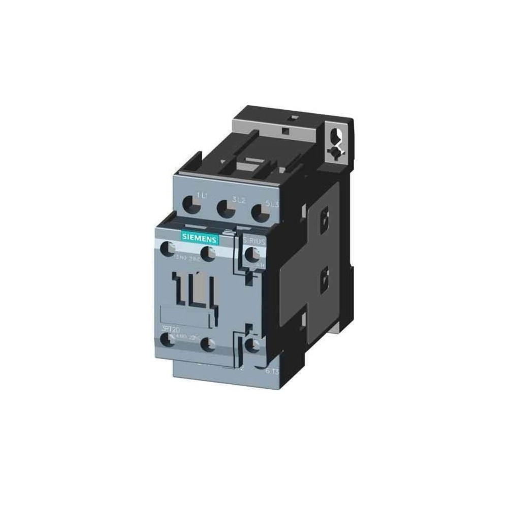 Produktbild för Kontaktor 5.5kW/400V ac 230V, 1NO/1NC, 3-polet, Størrelse S0...