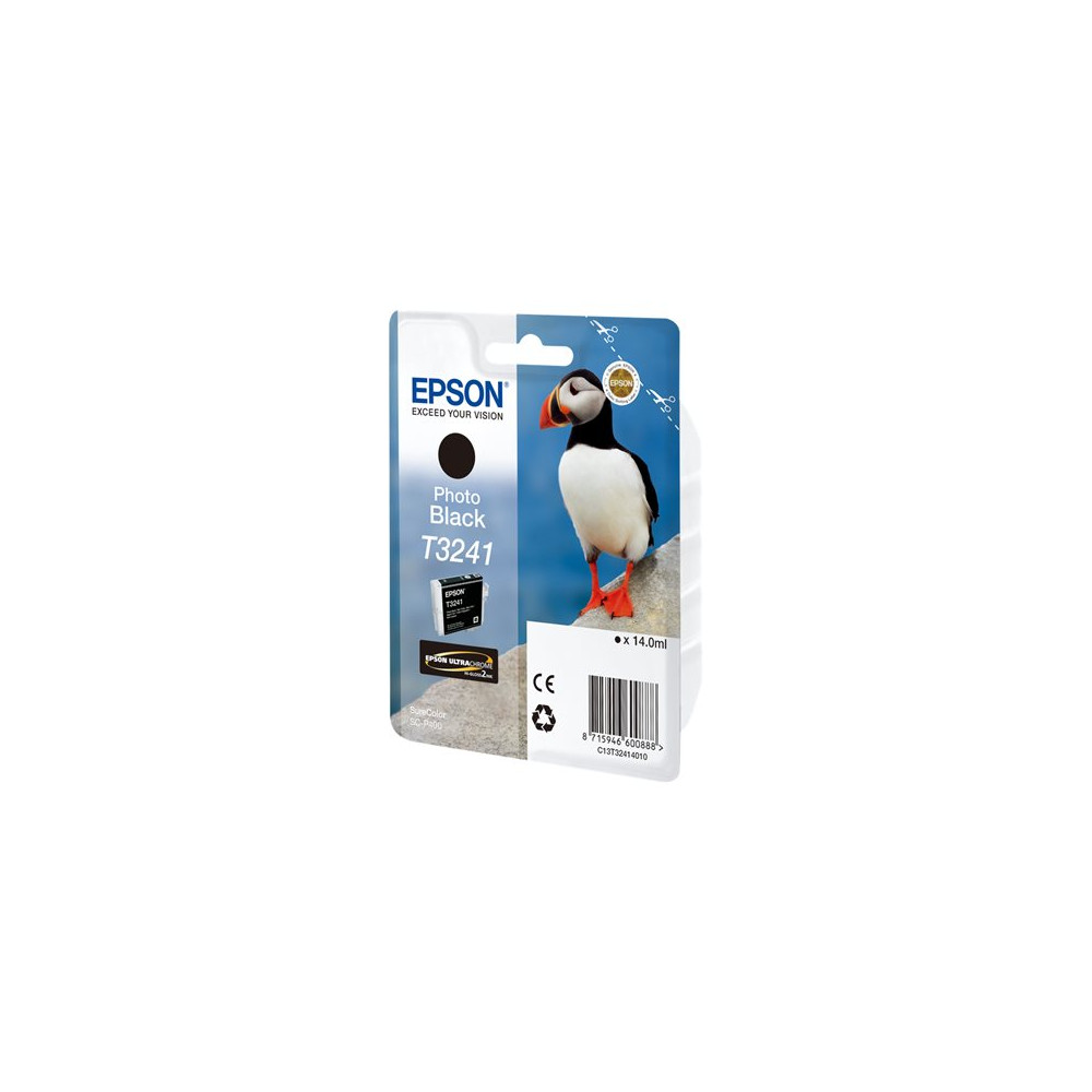 Produktbild för Epson T3241 - svart - original - bläckpatron