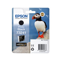 Produktbild för Epson T3241 - svart - original - bläckpatron