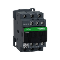 Produktbild för SCHNEIDER ELECTRIC Contactor 7,5kW, 400V AC, 18A vid AC3, 3-...