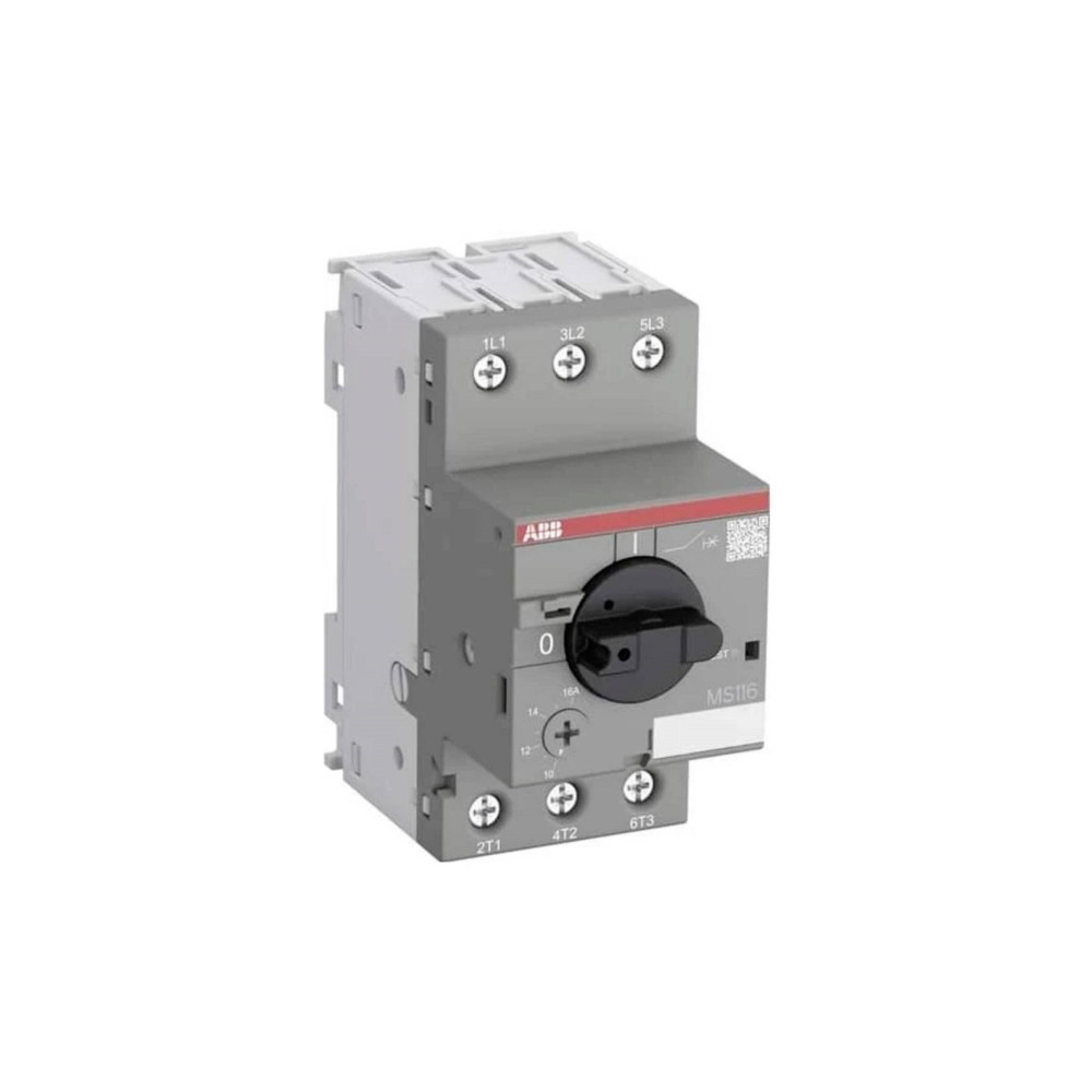 Produktbild för ABB Manual Motor Protector MS116 3-polig inställningsområde...