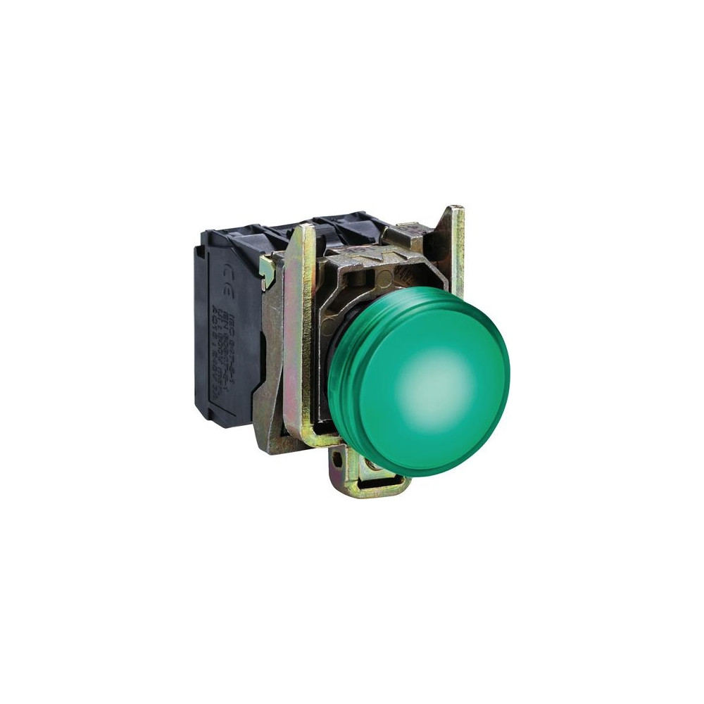 Produktbild för Schneider Electric XB4BVB3 Signallampor Grön 24 V/DC, 24 V/A...