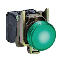 Produktbild för Schneider Electric XB4BVB3 Signallampor Grön 24 V/DC, 24 V/A...