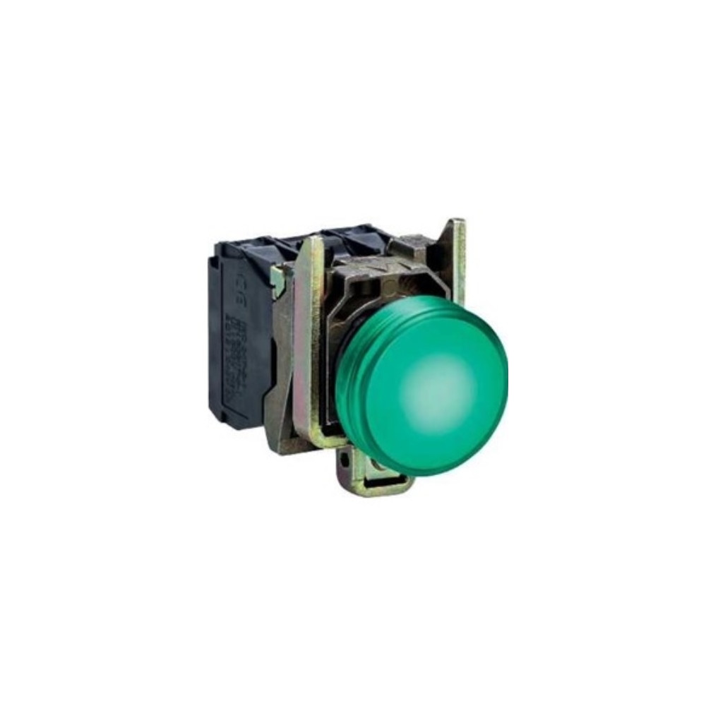 Produktbild för Schneider Electric XB4BVB3 Signallampor Grön 24 V/DC, 24 V/A...