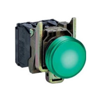 Produktbild för Schneider Electric XB4BVB3 Signallampor Grön 24 V/DC, 24 V/A...