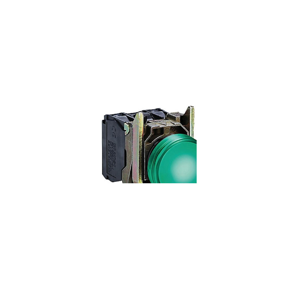 Produktbild för Schneider Electric XB4BVB3 Signallampor Grön 24 V/DC, 24 V/A...