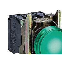 Produktbild för Schneider Electric XB4BVB3 Signallampor Grön 24 V/DC, 24 V/A...
