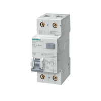 Produktbild för Kombibrytare Automat/PFI 300 mA C 13 A 1P+N 6 kA 5SU1656-7KK...