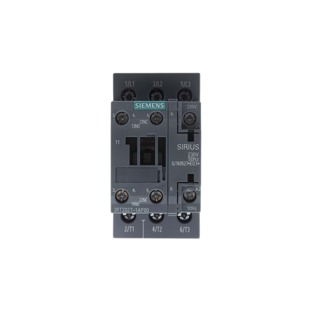 Produktbild för Siemens 3RT2027-1AP00 Contactor 3 x brytare 15 kW 230 V/AC 3...