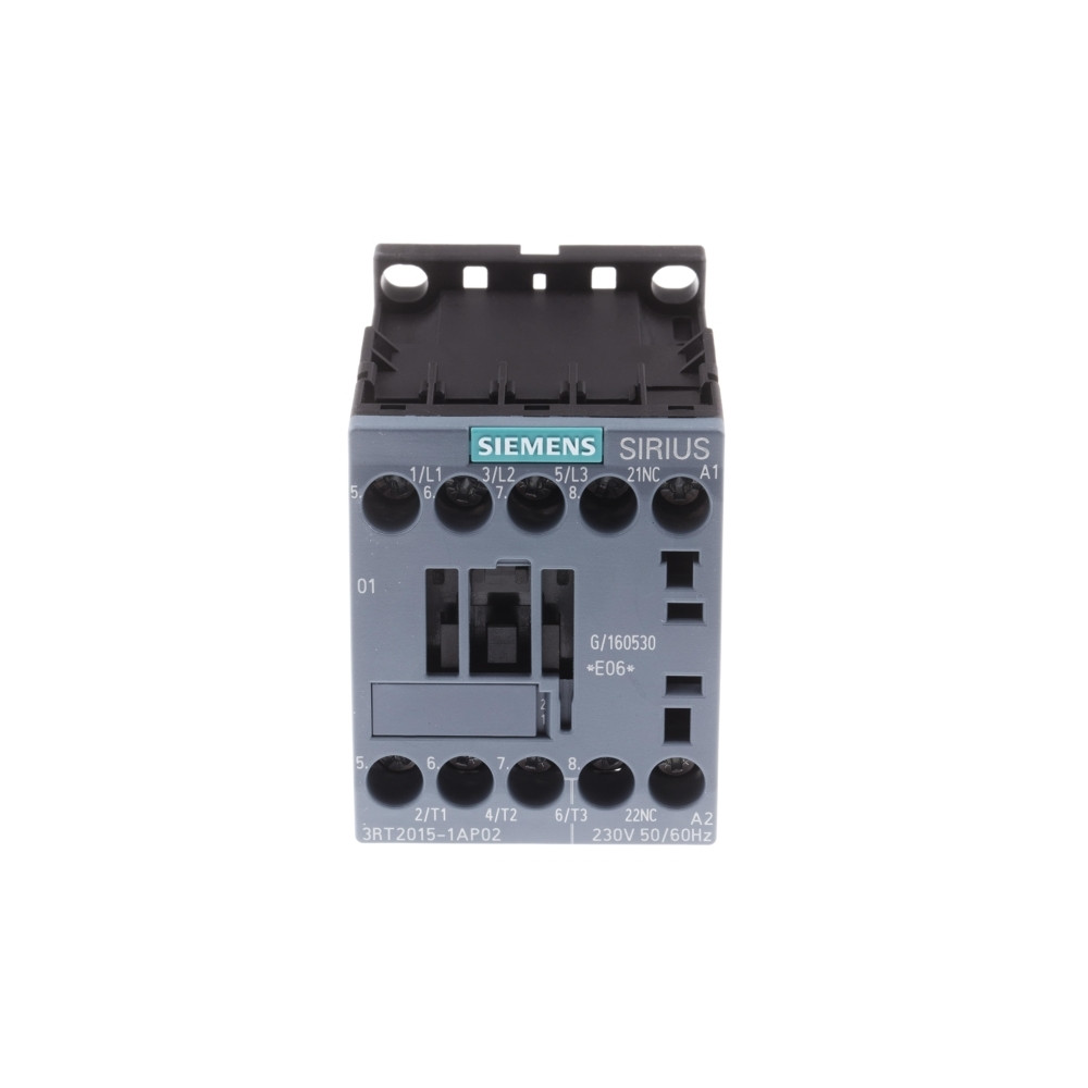 Produktbild för Siemens 3RT2015-1AP02 Contactor 3 x brytare 3 kW 230 V/AC 7...