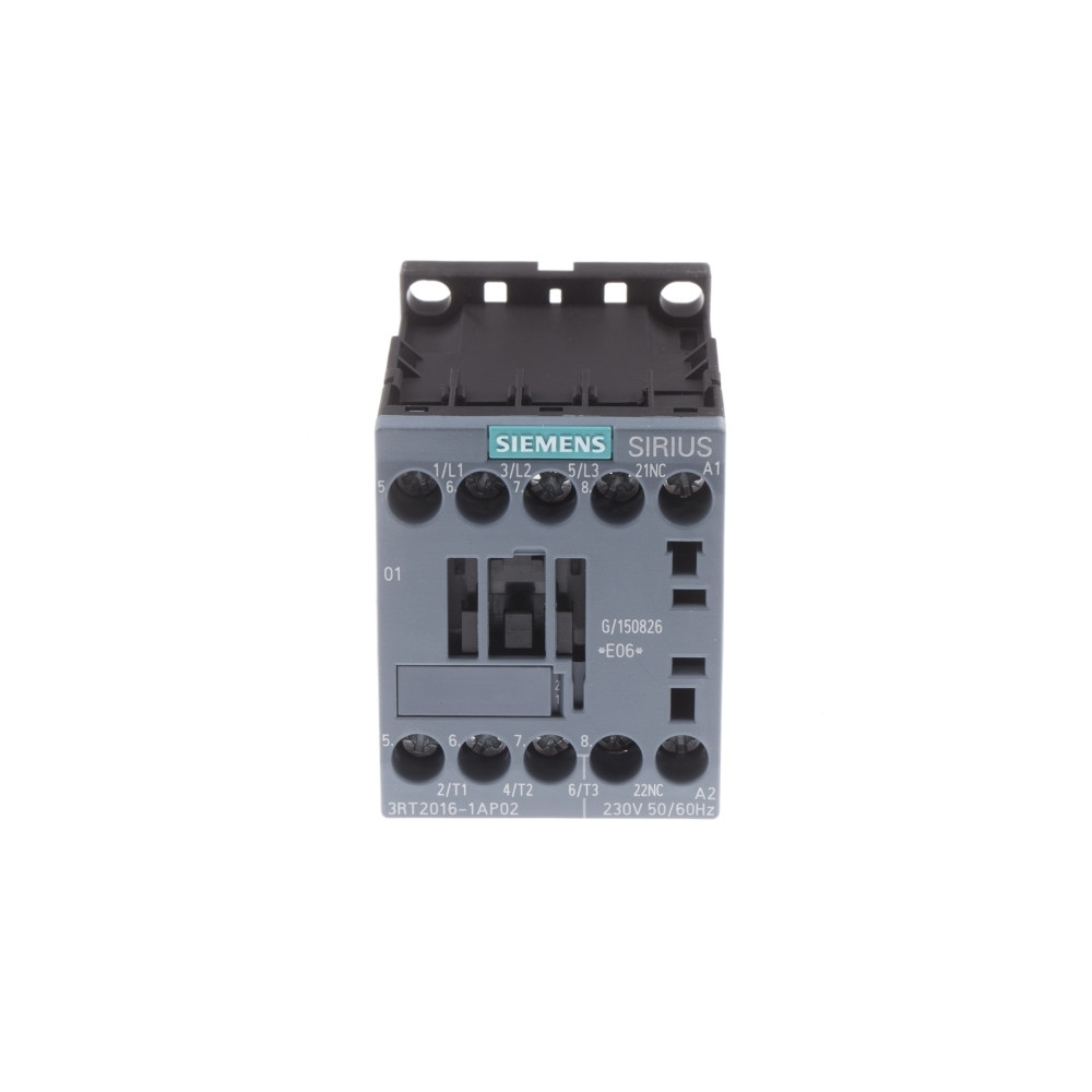 Produktbild för Siemens 3RT2016-1AP02 Contactor 3 x brytare 4 kW 230 V/AC 9...