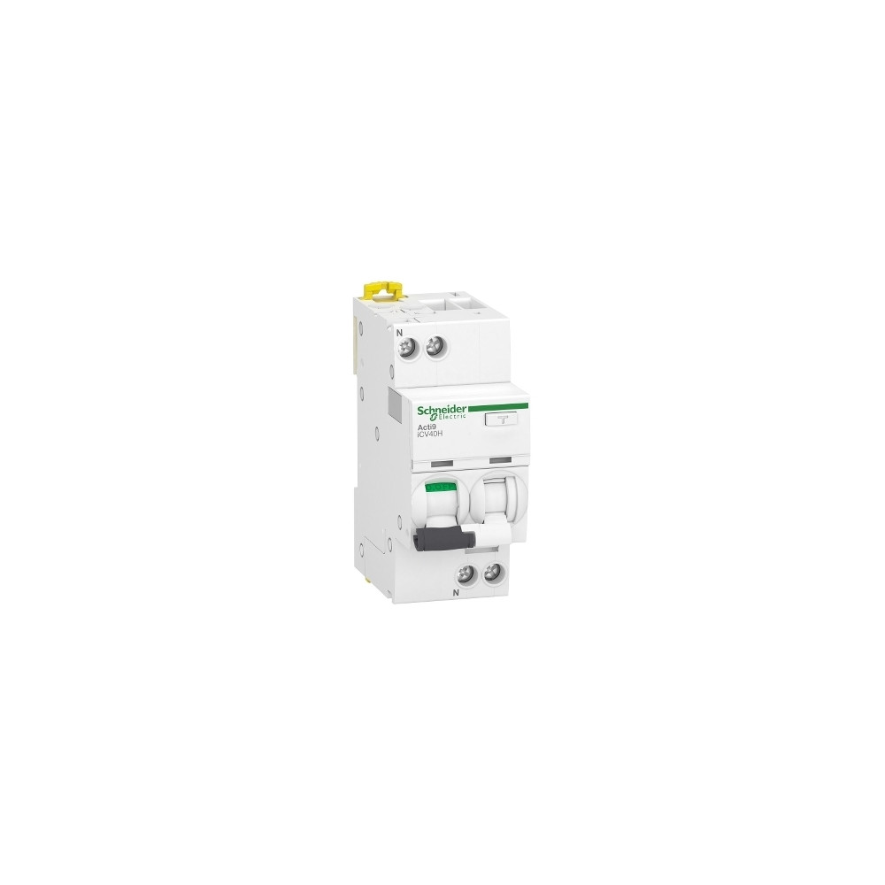 Produktbild för SCHNEIDER ELECTRIC Kombinationsbrytare RCBo iCV40H 1 pol + n...