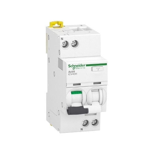 SCHNEIDER ELECTRIC SCHNEIDER ELECTRIC Kombinationsbrytare RCBo iCV40H 1 pol + n...
