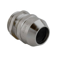 Produktbild för Mässing kabelgenomföring M20 IP68 kabel Ø7-13 mm gänga L:6 m...