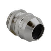 Produktbild för Mässing kabelgenomföring M12 IP68 kabel Ø3–7 mm gänga L:5 mm
