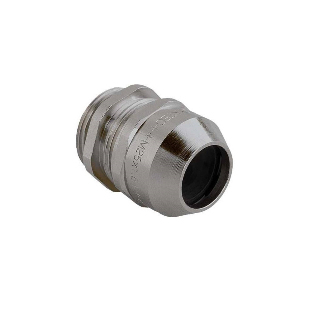 Produktbild för Mässing kabelgenomföring M12 IP68 kabel Ø3–7 mm gänga L:5 mm