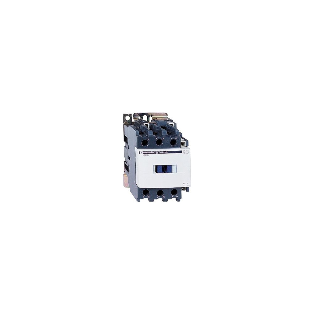 Produktbild för SCHNEIDER ELECTRIC Contactor 37kW, 400V AC, 80A vid AC3,3 po...