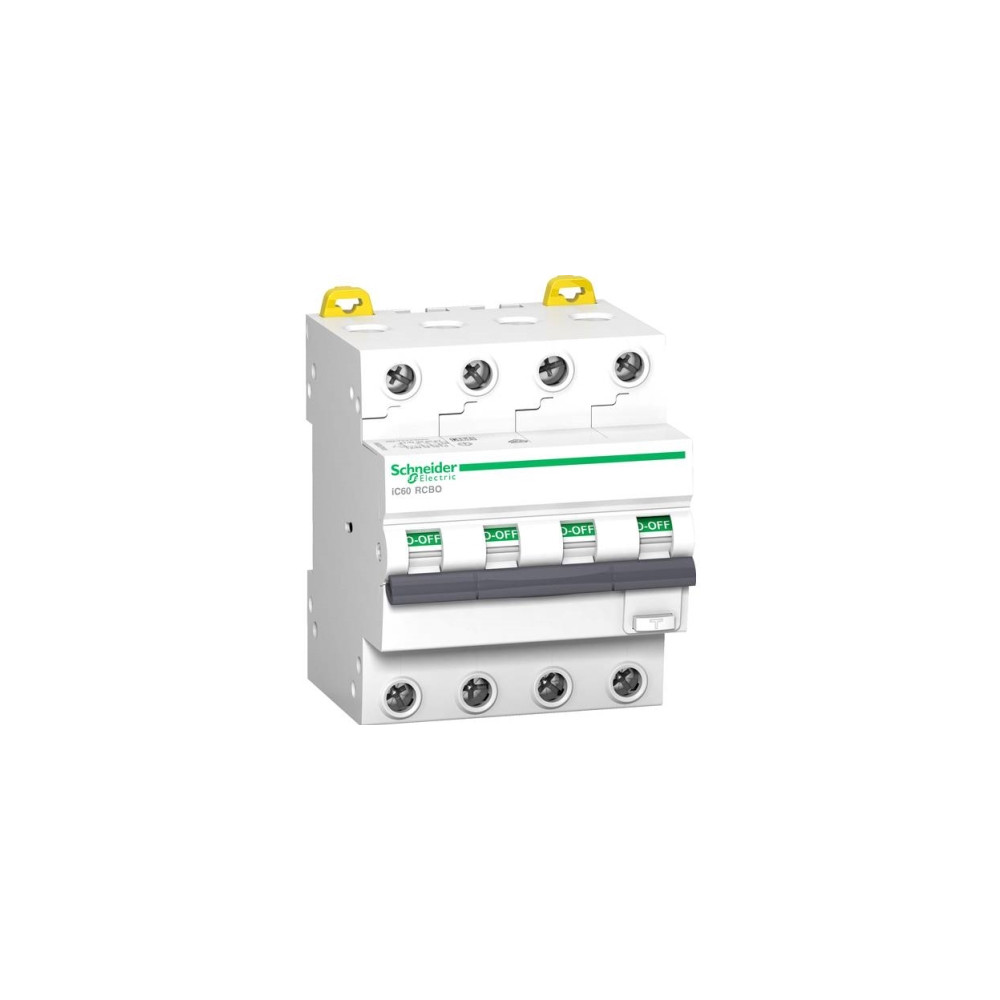 Produktbild för SCHNEIDER ELECTRIC Kombinationsbrytare HPFi Acti 9 iC60 4P 2...