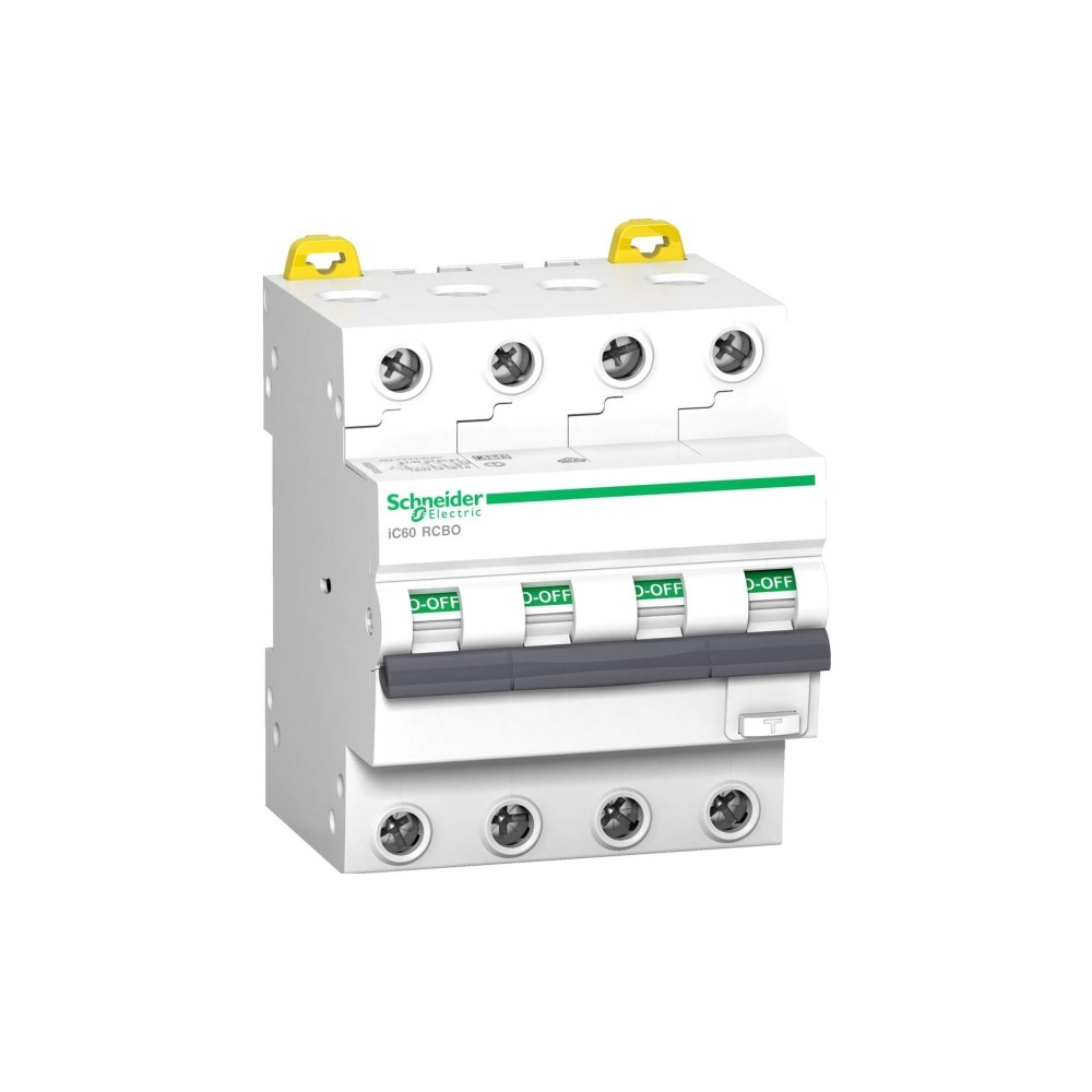 Produktbild för SCHNEIDER ELECTRIC Acti9 iC60 kombinationsbrytare 4P, 32A, 4...