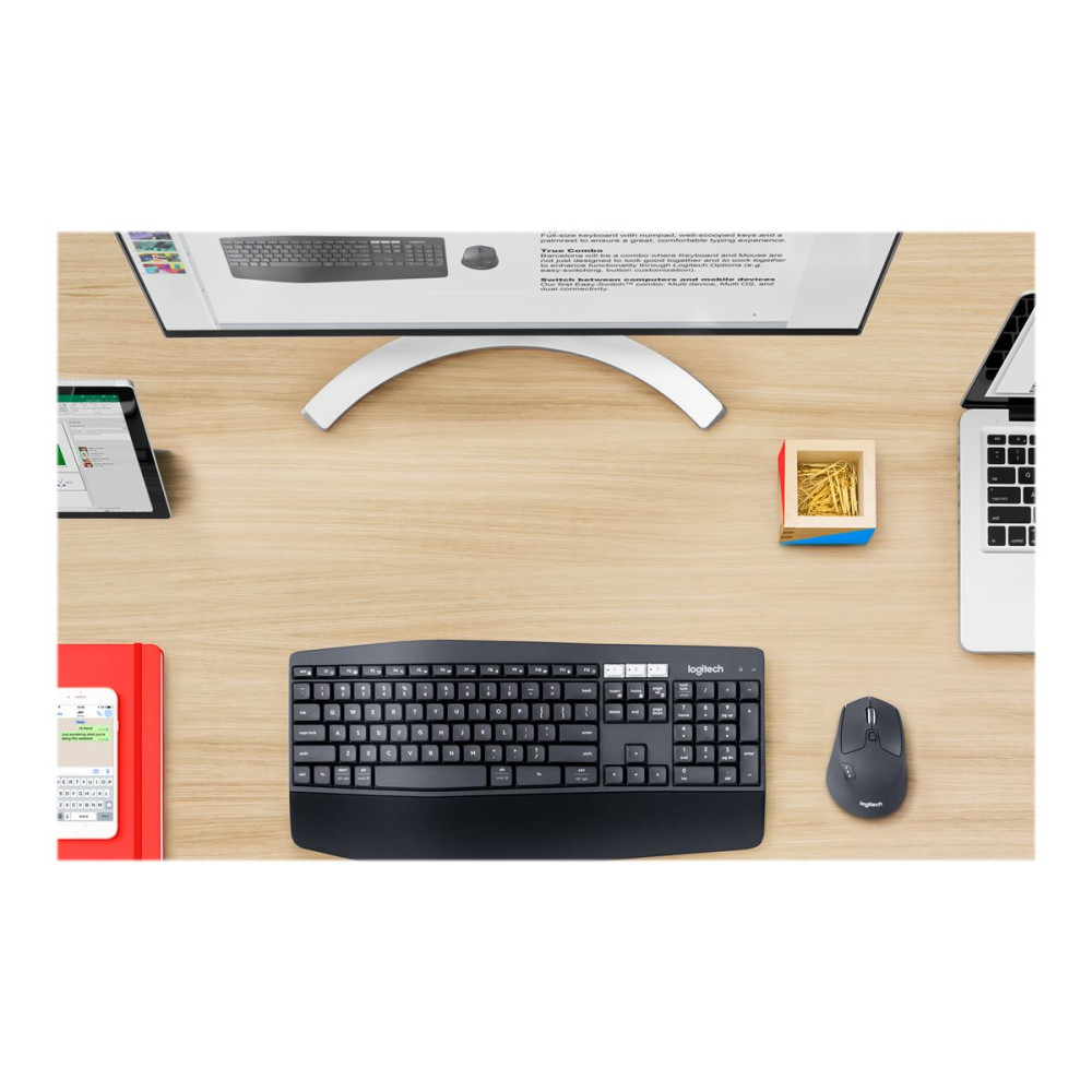 Produktbild för Logitech MK850 Performance - sats med tangentbord och mus Inmatningsenhet