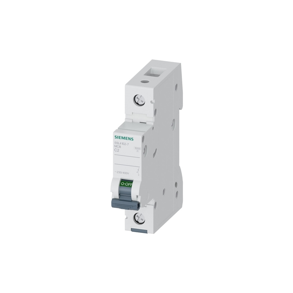 Produktbild för Siemens 5SL4102-7 Siemens Indus.Sector Strömbrytare 1-polig...