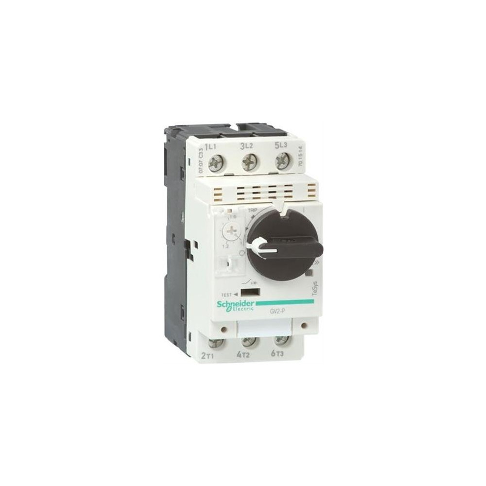 Produktbild för SCHNEIDER ELECTRIC Manuell motorskydd TypGV2-P 3-poligt inst...