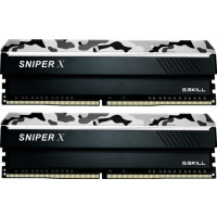 Produktbild för G.Skill SNIPER X Series - Urban Camo - DDR4 - sats - 32 GB: 2 x 16 GB - DIMM 288-pin - 3200 MHz / PC4-25600 - ej buffrad