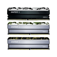 Produktbild för G.Skill SNIPER X Series - Urban Camo - DDR4 - sats - 32 GB: 2 x 16 GB - DIMM 288-pin - 3200 MHz / PC4-25600 - ej buffrad