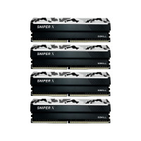 Produktbild för G.Skill SNIPER X Series - Urban Camo - DDR4 - sats - 32 GB: 2 x 16 GB - DIMM 288-pin - 3200 MHz / PC4-25600 - ej buffrad