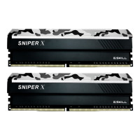 Produktbild för G.Skill SNIPER X Series - Urban Camo - DDR4 - sats - 32 GB: 2 x 16 GB - DIMM 288-pin - 3200 MHz / PC4-25600 - ej buffrad