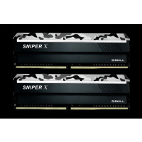 Produktbild för G.Skill SNIPER X Series - Urban Camo - DDR4 - sats - 32 GB: 2 x 16 GB - DIMM 288-pin - 3200 MHz / PC4-25600 - ej buffrad