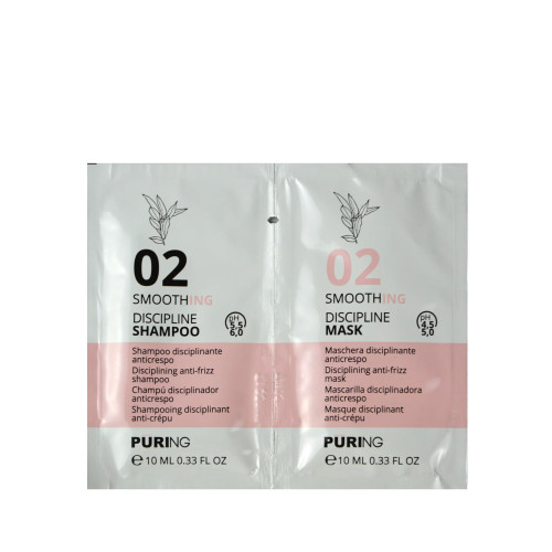 PÜRING PÜRING PR 02 Smoothing Shampoo + Mask 10+10ml
